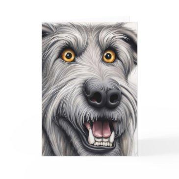 wolfhound birthday humor invitations