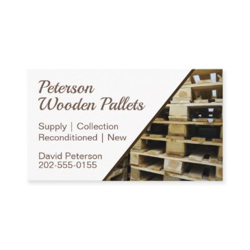wooden pallet business invitations