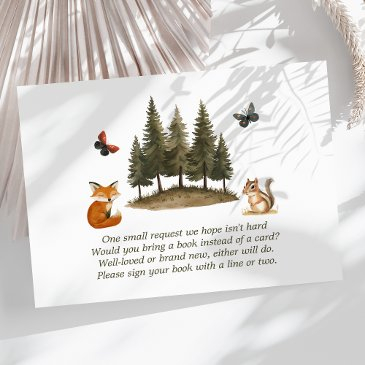 woodland animals books for baby enclosure invitations