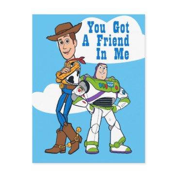 woody & buzz - you've got a friend in me postinvitations