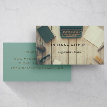 writer editor typwriter journal business invitations