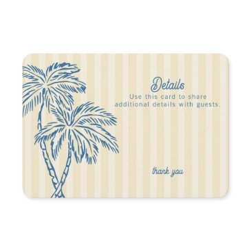 yellow palm springs pastel beach details insert