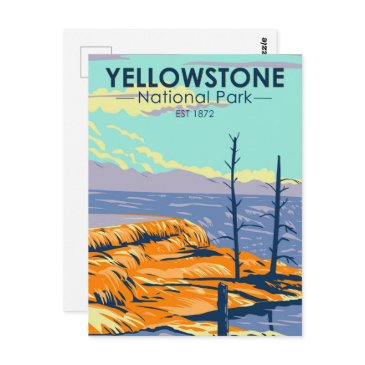 yellowstone national park mammoth hot springs postinvitations