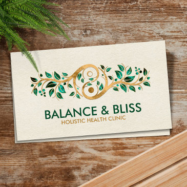 yin yang - nature balance business invitations
