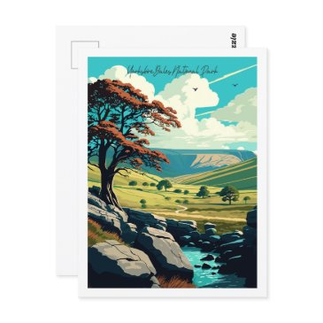 yorkshire dales national park vintage travel place postinvitations