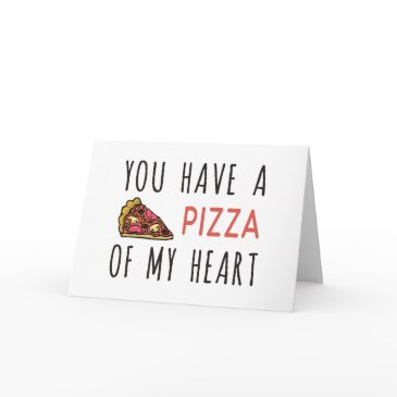 you have a pizza of my heart invitations