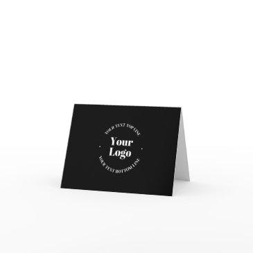 your business logo & customizable text template