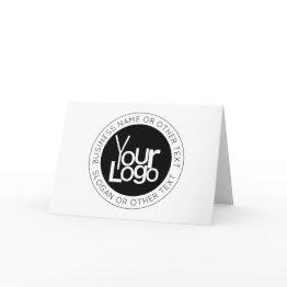Small Your Business Logo & Modern Simple Editable Text Invitations Front View