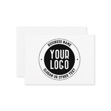 your business logo or design | bold editable text enclosure invitations