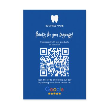 your logo | business dentist modern minimalist enclosure invitations