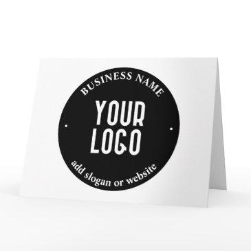 your text & uploaded logo | editable black & white invitations