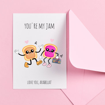 you're my jam valentine's day invitations