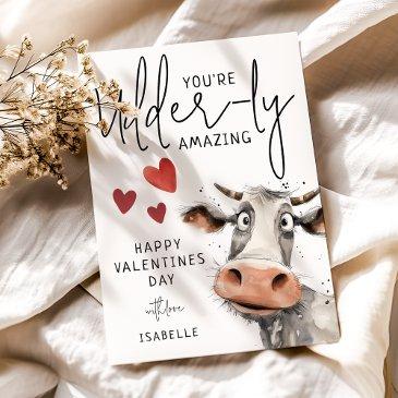 you're udder-ly amazing | fun valentines day holiday invitations
